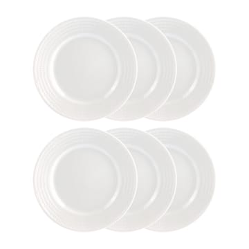 Swedish Grace/スウェディッシュグレース サイドプレート 17 cm, 6パック snow (white) - undefined - Rörstrand | ロールストランド