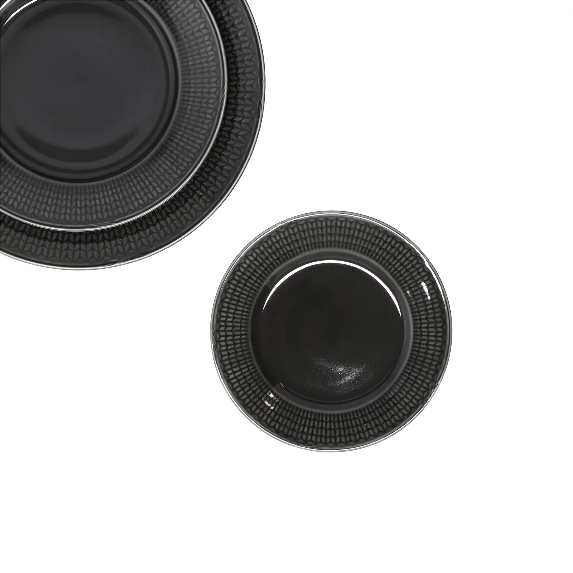 Swedish Grace / スウェディッシュグレース サイドプレート Ø17 cm, stone (dark grey) Rörstrand | ロールストランド