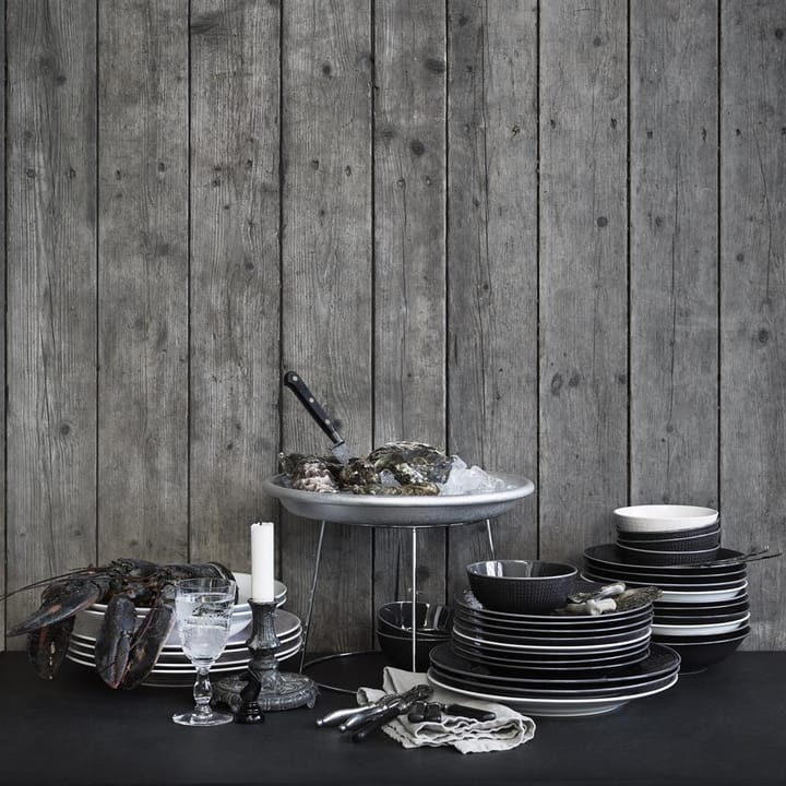 Swedish Grace / スウェディッシュグレース サイドプレート Ø17 cm, stone (dark grey) Rörstrand | ロールストランド