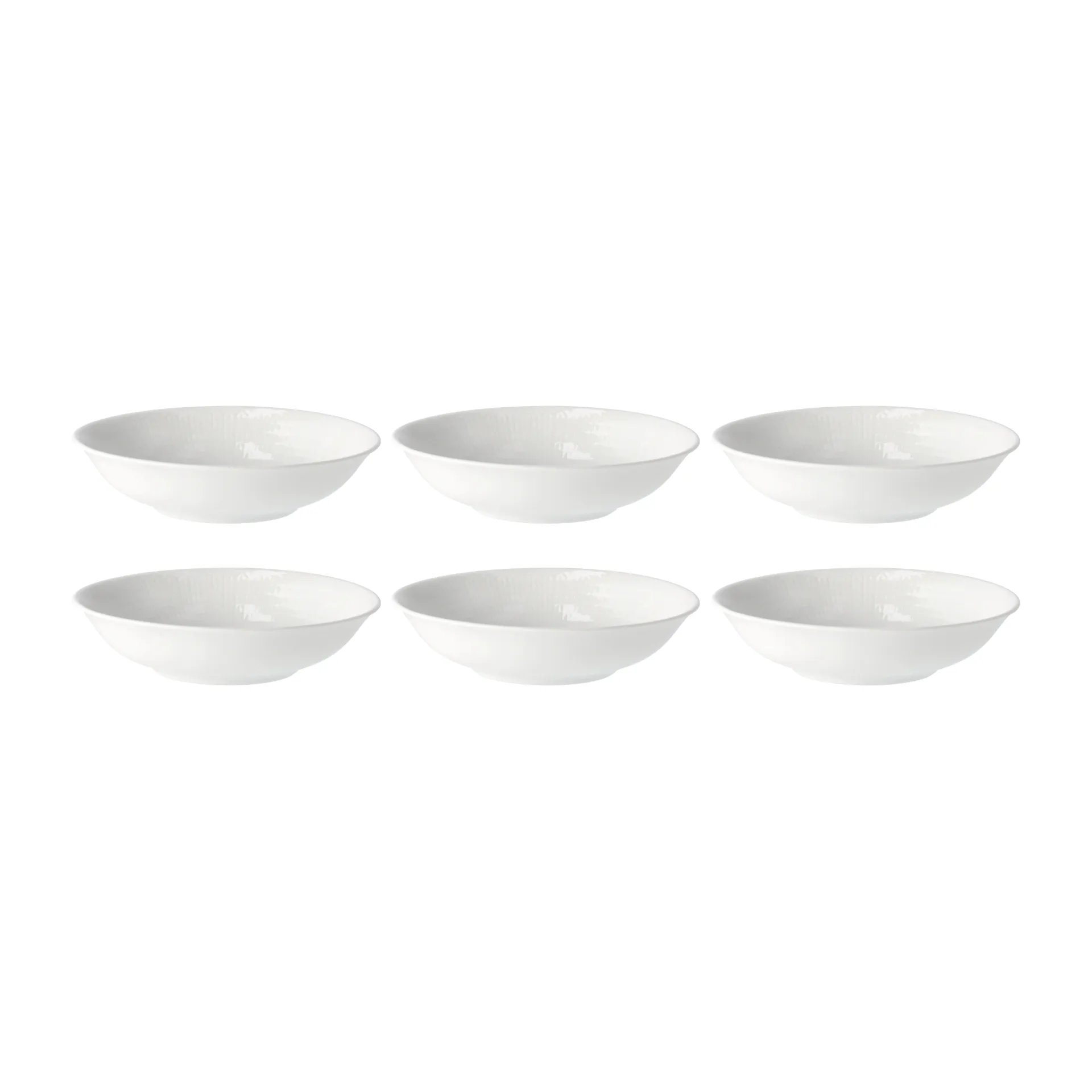 Swedish Grace/スウェディッシュグレース ディーププレート 19 cm, 6パック snow (white),  Rörstrand