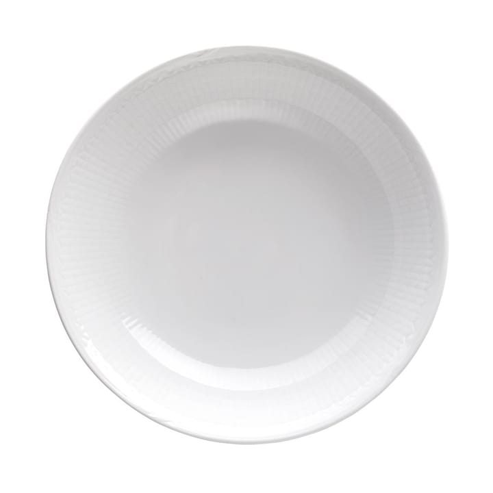Swedish Grace / スウェディッシュグレース ディーププレート Ø19 cm, snow (white) Rörstrand | ロールストランド