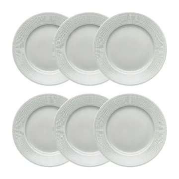 Swedish Grace/スウェディッシュグレース プレート スモール Ø 21 cm 6-pack - Rörstrand