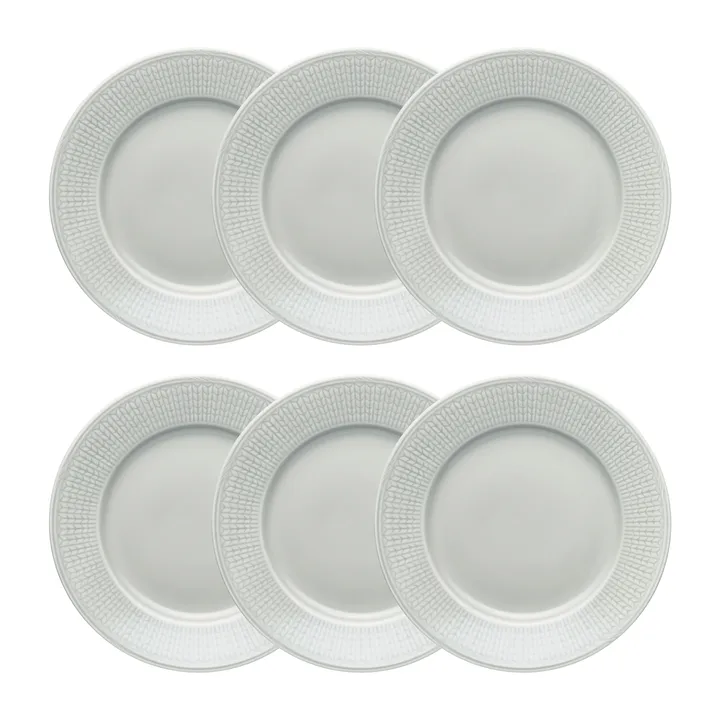 Swedish Grace/スウェディッシュグレース プレート スモール Ø 21 cm 6-pack - Rörstrand