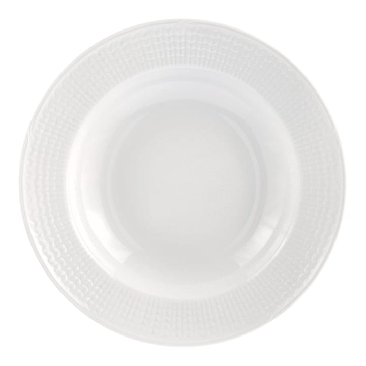 Swedish Grace / スウェディッシュグレース ディーププレート Ø25 cm, snow (white) Rörstrand | ロールストランド