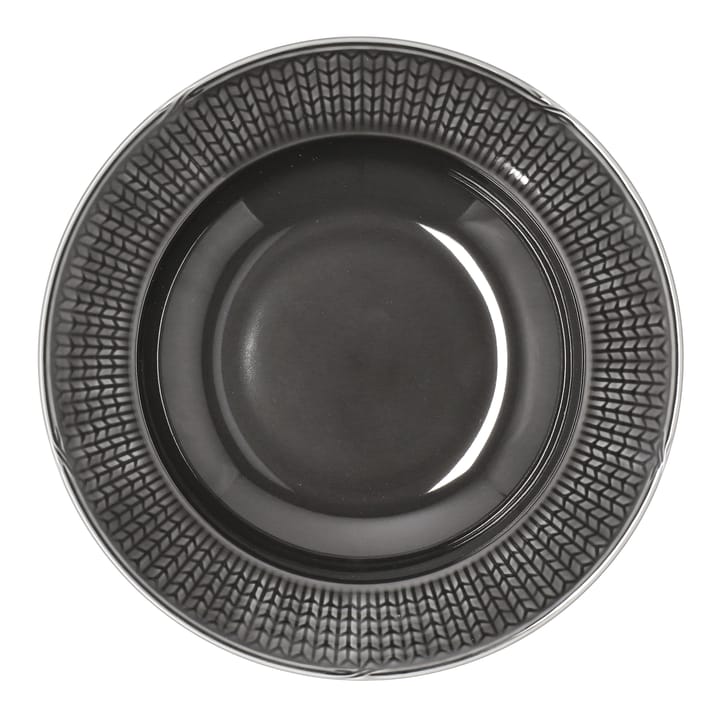 Swedish Grace / スウェディッシュグレース ディーププレート Ø25 cm, stone (dark grey) Rörstrand | ロールストランド