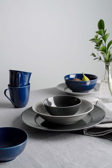 Swedish Grace / スウェディッシュグレース プレート Ø27 cm - stone (dark grey) - Rörstrand | ロールストランド
