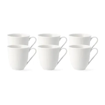 Swedish Grace/スウェディッシュグレース マグ 30 cl, 6パック snow (white) - Rörstrand