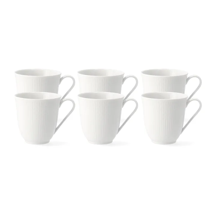 Swedish Grace/スウェディッシュグレース マグ 30 cl, 6パック snow (white) - Rörstrand