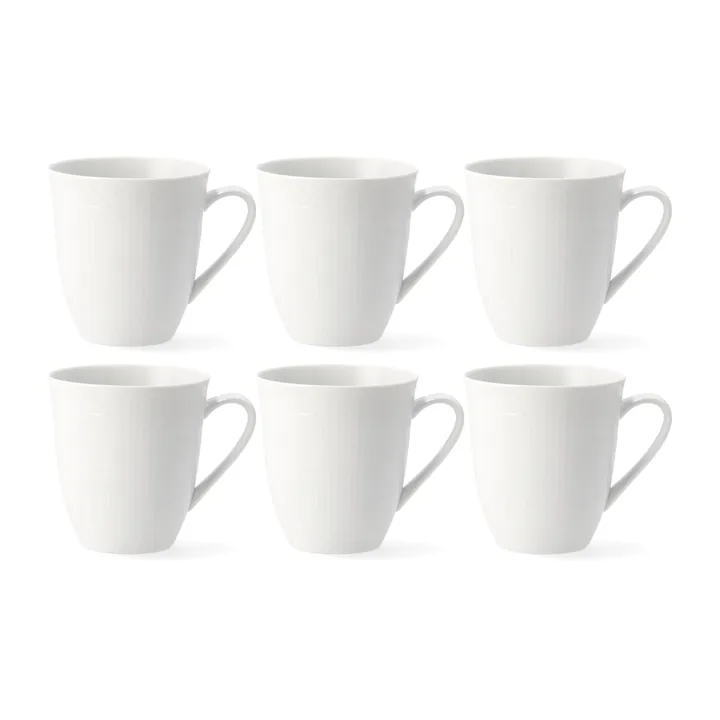 Swedish Grace/スウェディッシュグレース マグ 50 cl, 6パック snow (white) - Rörstrand