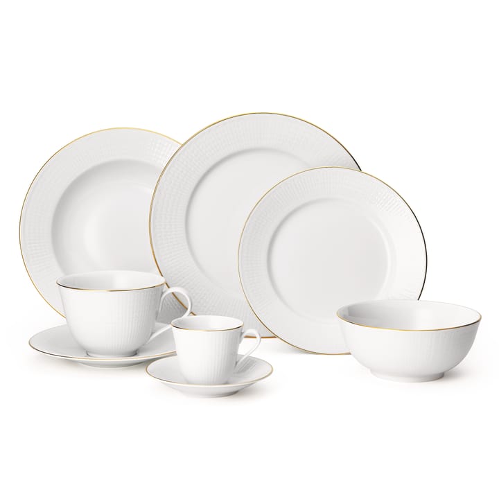 Swedish Grace/スウェディッシュグレース Gala プレート 21 cm, White Rörstrand | ロールストランド