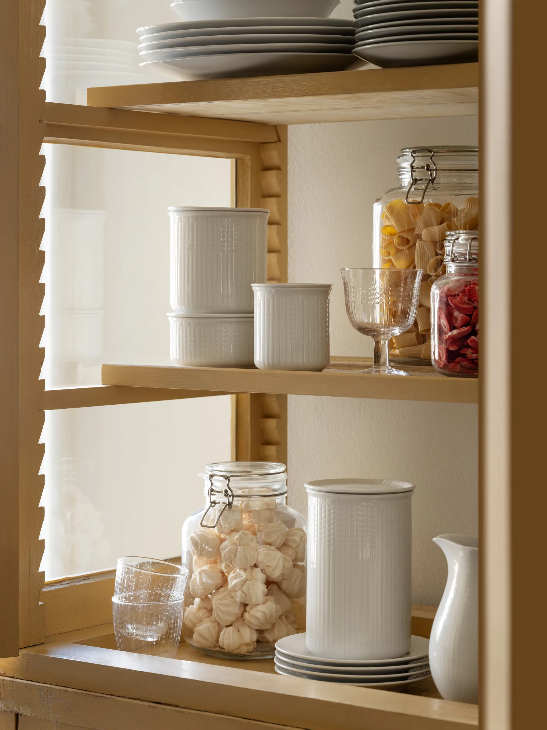 Swedish Grace 収納ジャー M 0.8 L, Snö Rörstrand | ロールストランド