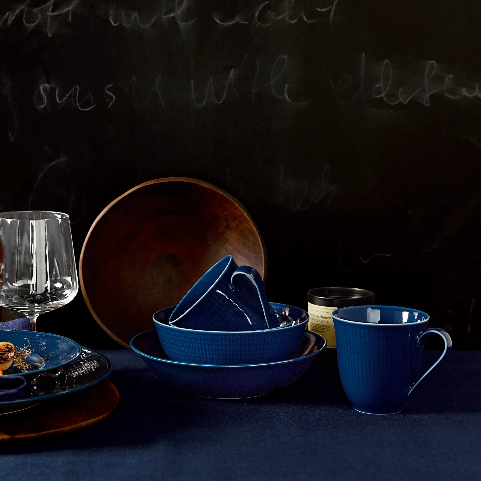 Swedish Grace / スウェディッシュグレース マグ スモール, midnight (blue) Rörstrand | ロールストランド