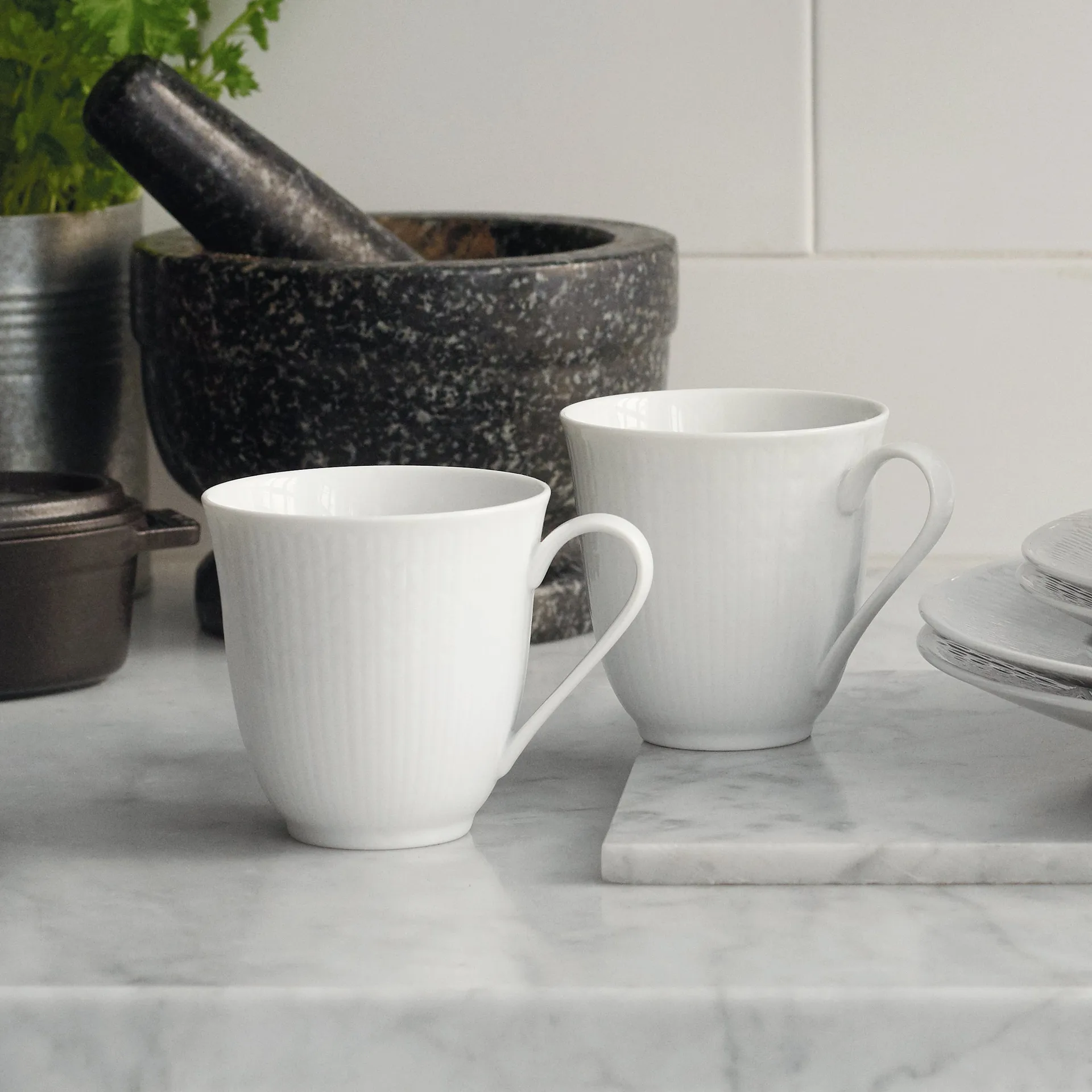 Swedish Grace / スウェディッシュグレース マグ スモール, snow (white) Rörstrand | ロールストランド