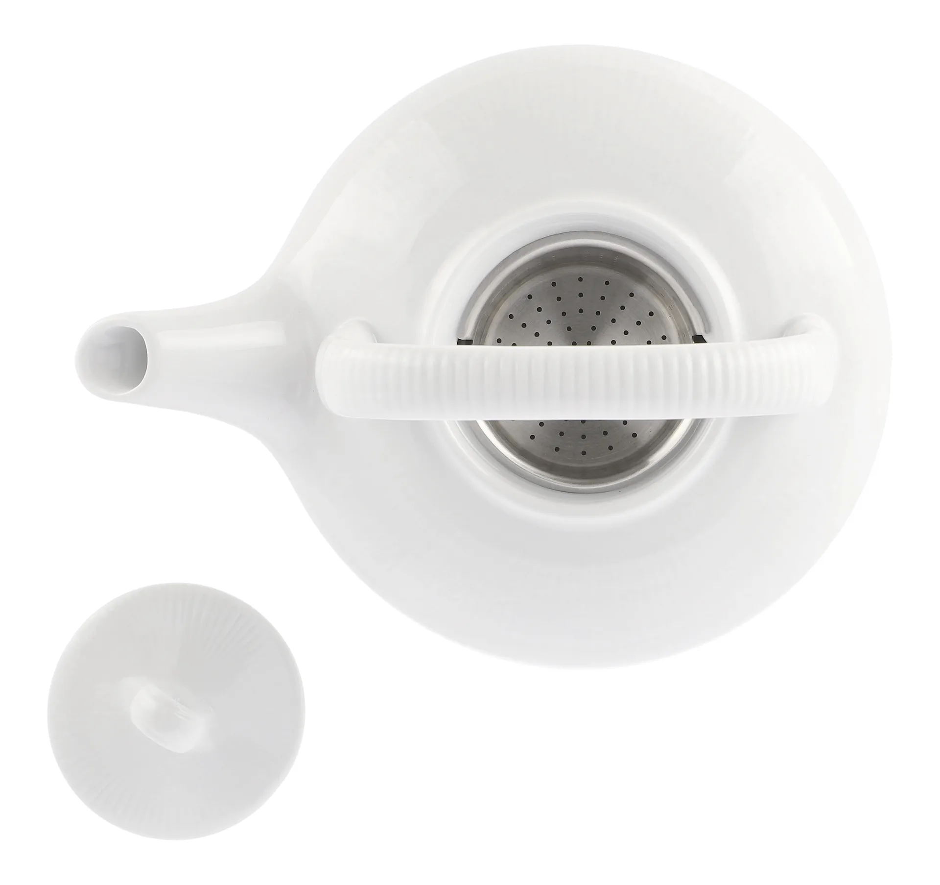 Swedish Grace/スウェディッシュグレース ティーポット, snow (white) Rörstrand | ロールストランド