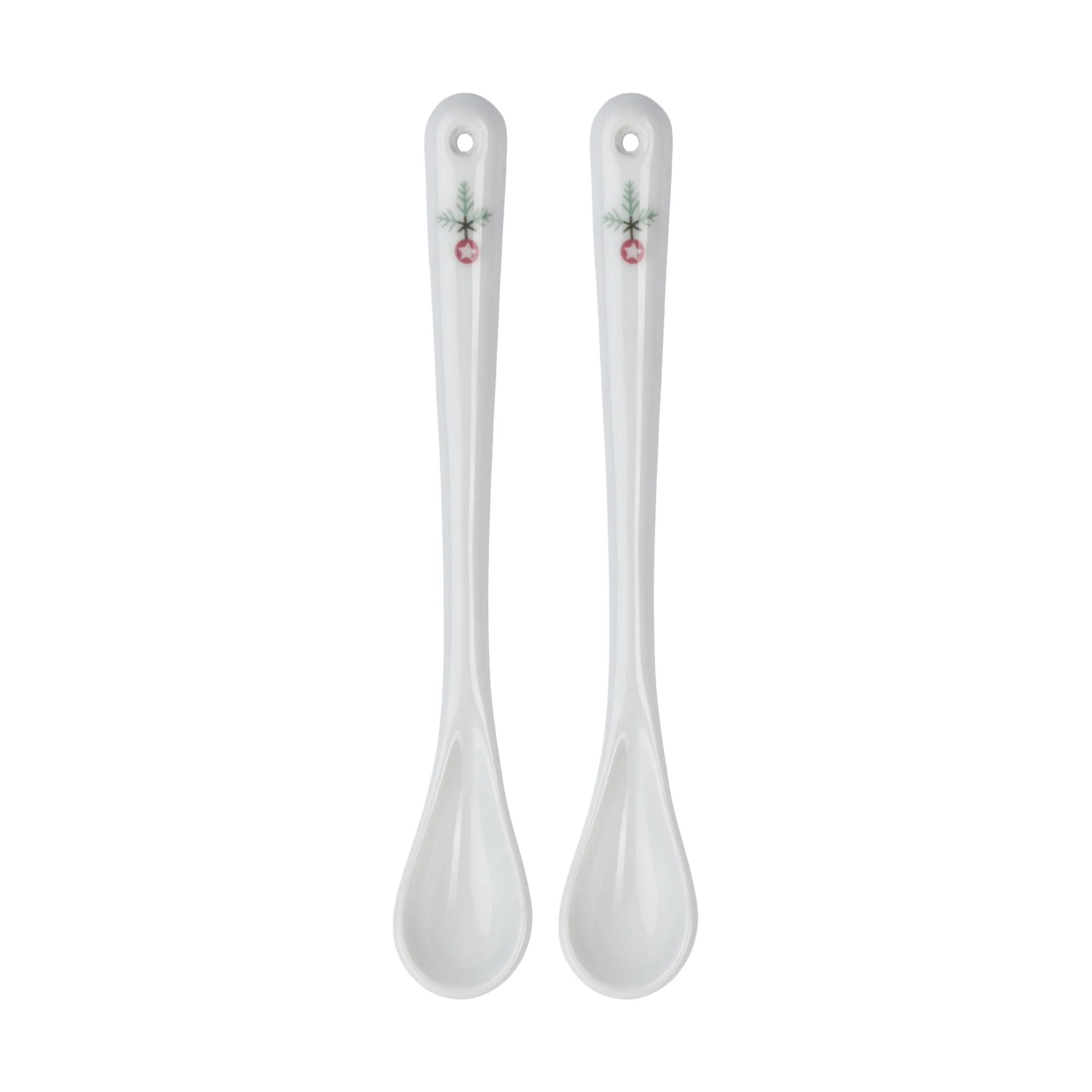 Swedish Grace Winter スプーン 15 cm 2本, White Rörstrand | ロールストランド