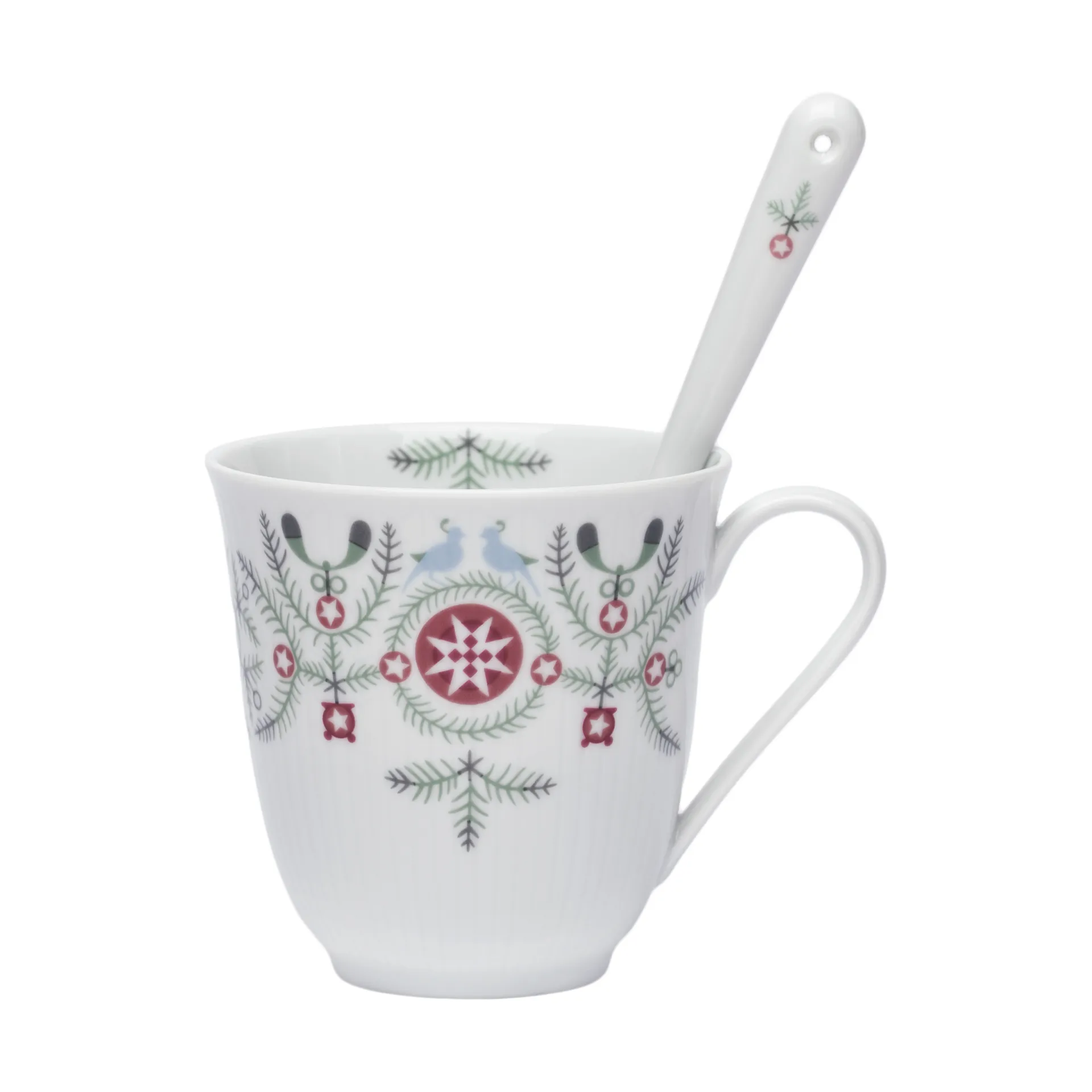 Swedish Grace Winter スプーン 15 cm 2本, White Rörstrand | ロールストランド