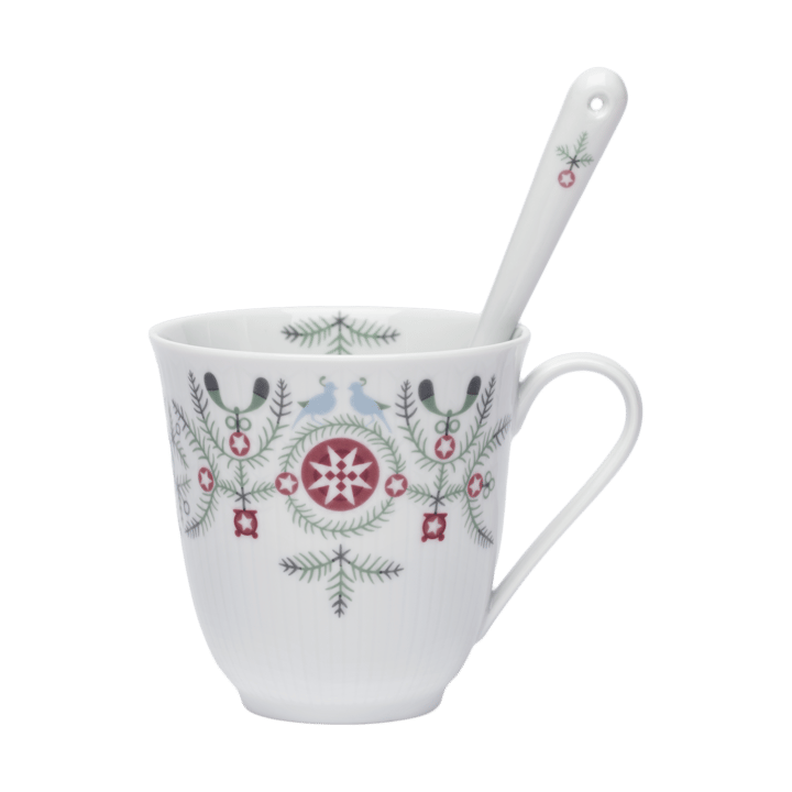 Swedish Grace Winter スプーン 15 cm 2本, White Rörstrand | ロールストランド