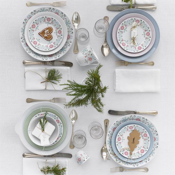 Swedish Grace/スウェディッシュグレース Winter サイドプレート 17 cm, white Rörstrand | ロールストランド