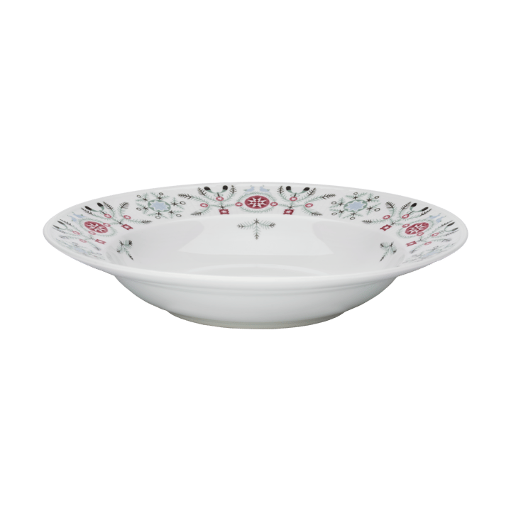 Swedish Grace Winter ディーププレート Ø25 cm, White Rörstrand | ロールストランド