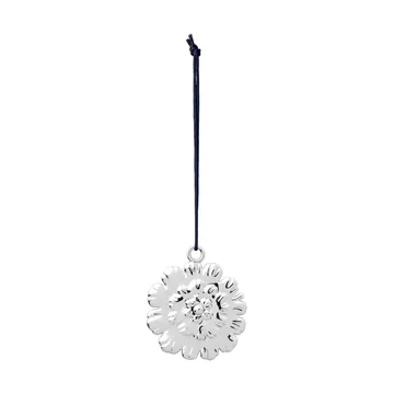 Ball flower クリスマスオーナメント 6.5 cm - Silver-plated - Rosendahl | ロゼンダール