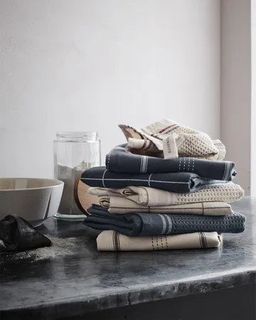 Beta キッチンタオル 50x70 cm - Dark grey - Rosendahl | ロゼンダール