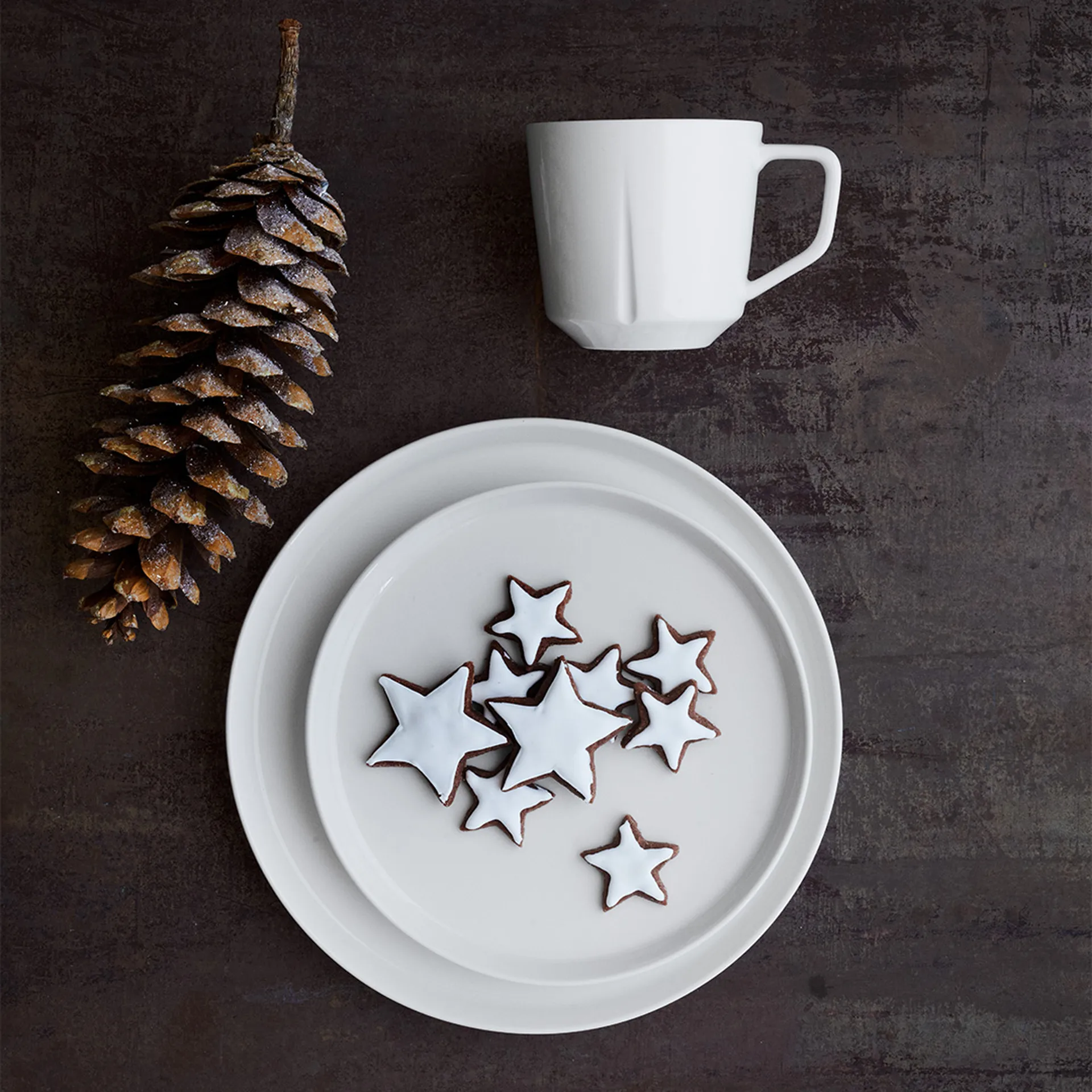 Grand Cru essentials ランチプレート Ø20.5 4枚セット, White Rosendahl | ロゼンダール