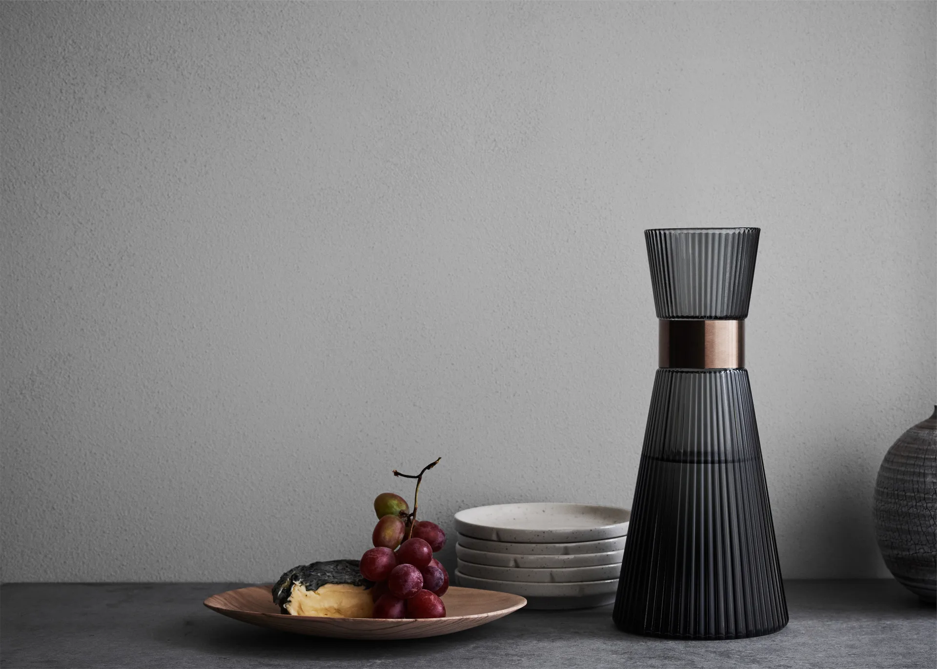 Grand Cru グランクリュ Nouveau ウォーターカラフェ 1 L, Smoke Rosendahl | ロゼンダール