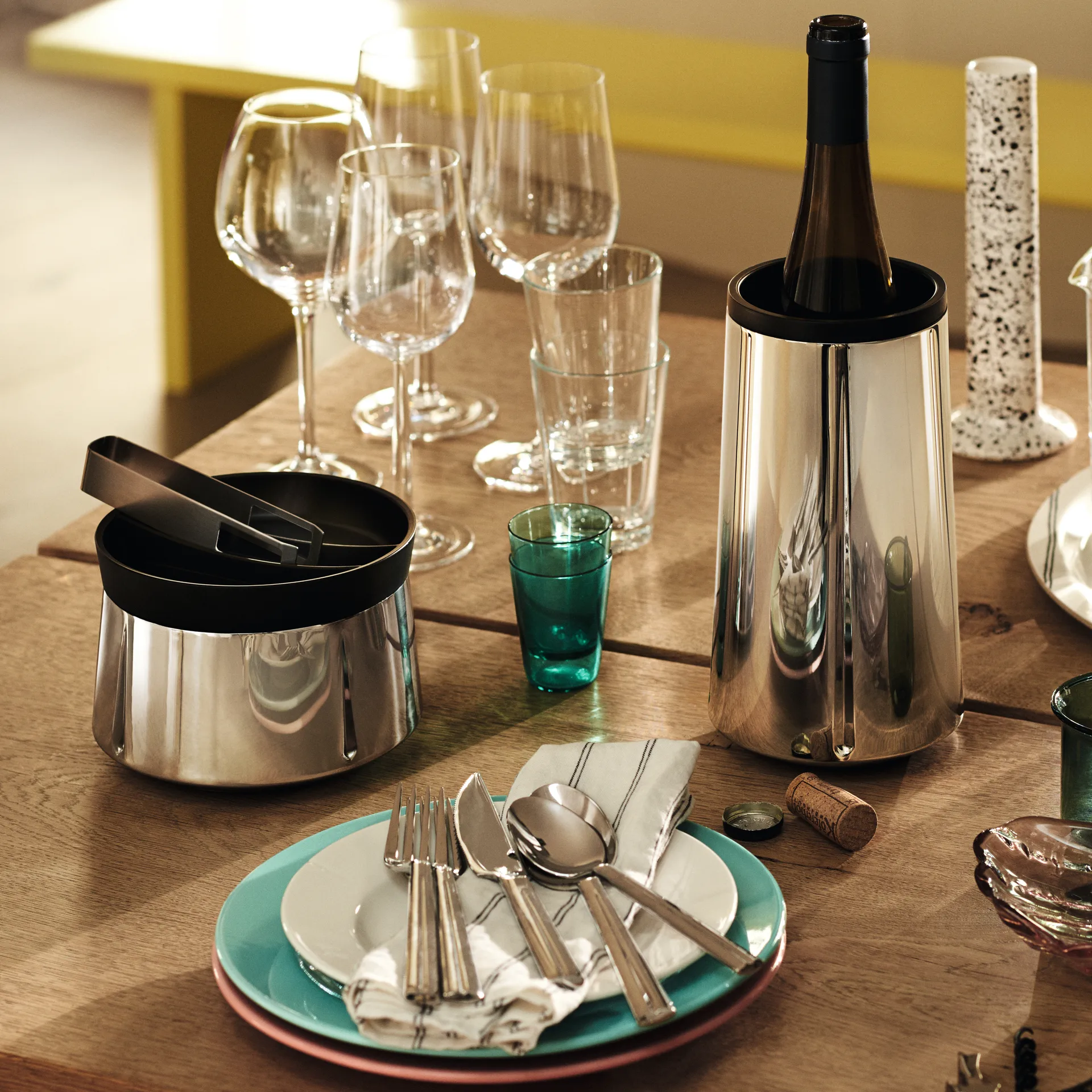 Grand Cru ワインクーラー, Rostfritt steel Rosendahl | ロゼンダール