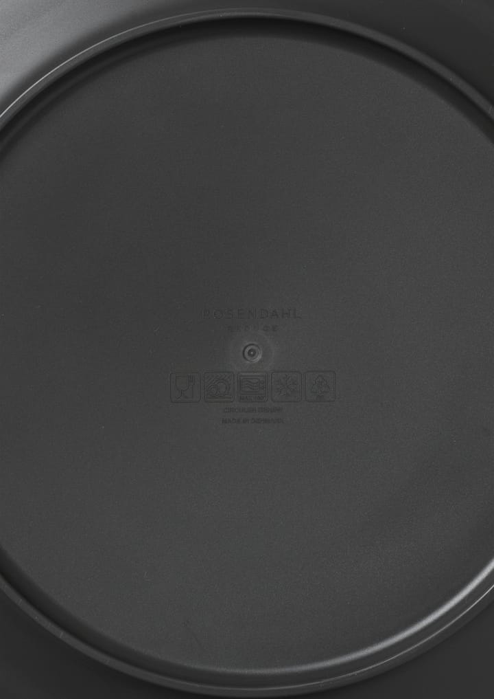 Grand Cru Take メラミンプレート Ø26 cm 2枚セット, grey Rosendahl | ロゼンダール