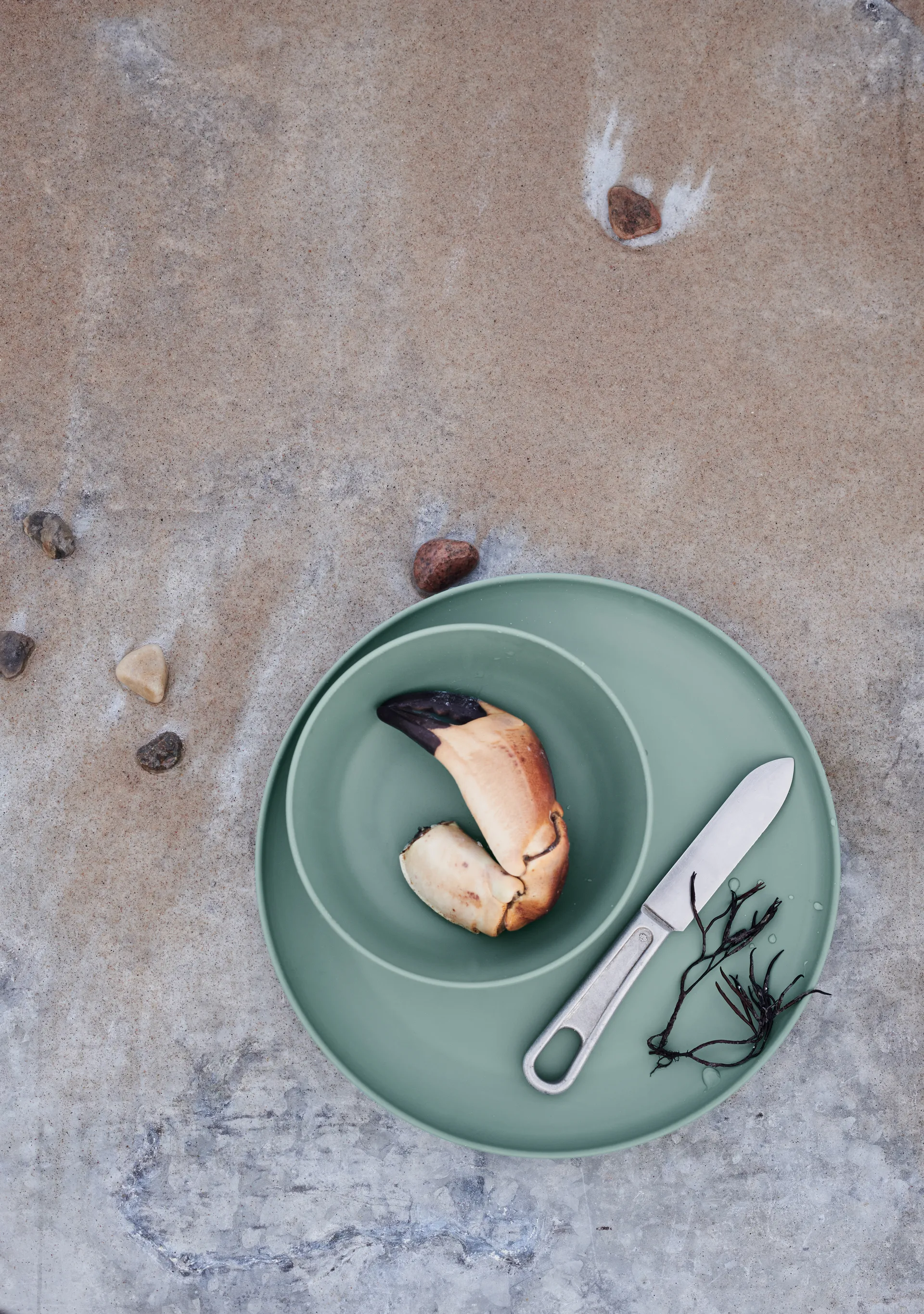 Grand Cru Take メラミンプレート Ø26 cm 2枚セット, Mid green Rosendahl | ロゼンダール