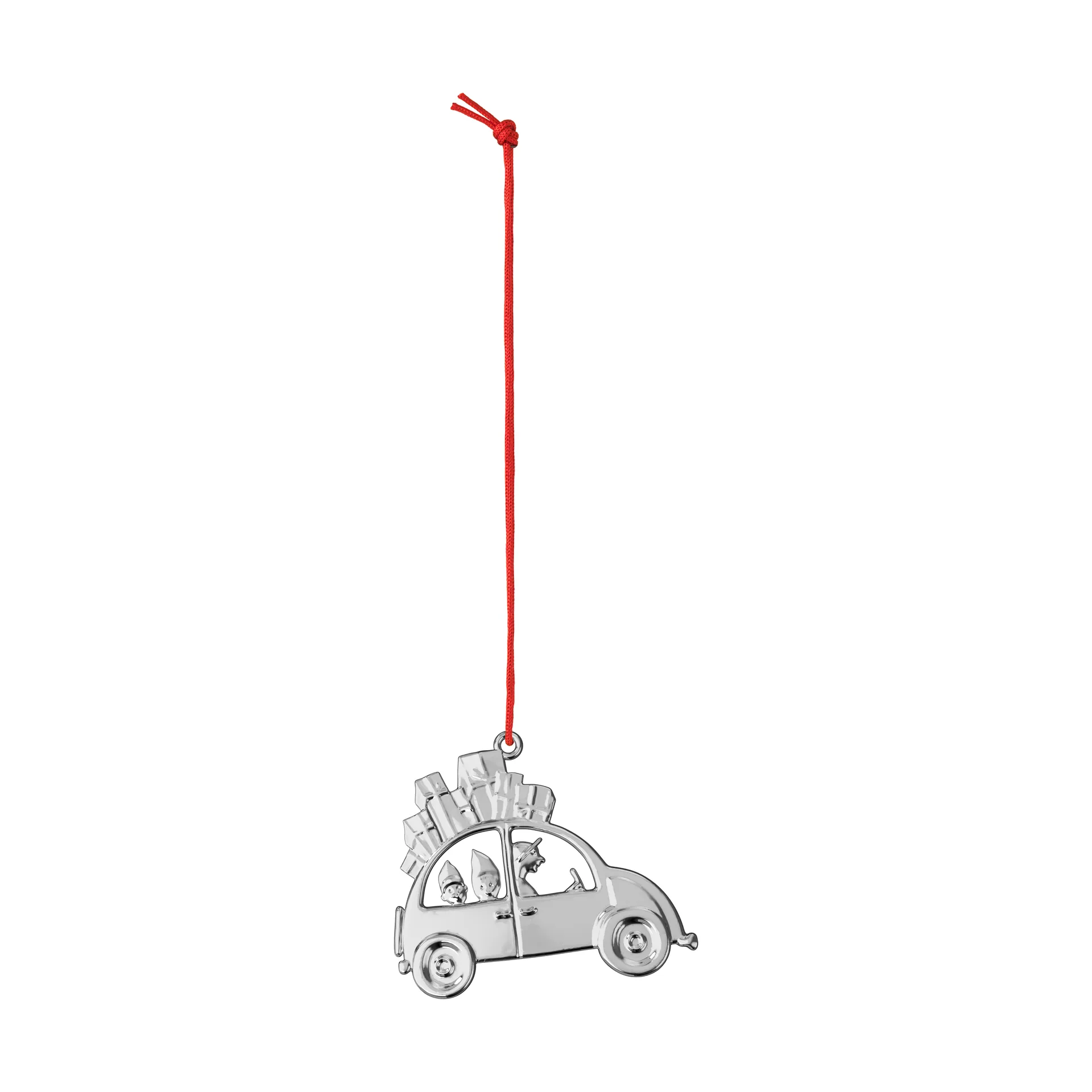 Karen Blixen クリスマスかーオーナメント 6.5 cm, Silver-plated Rosendahl | ロゼンダール