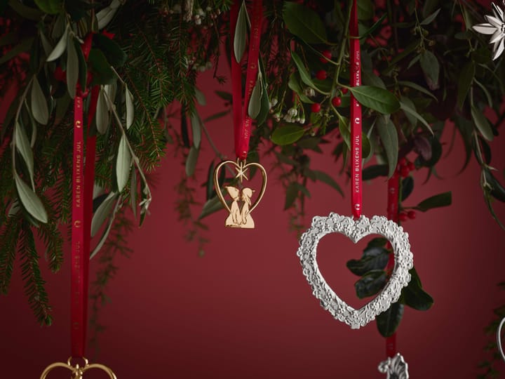 Karen Blixen 窓用デコレーション Flower heart, Silver Rosendahl | ローゼンダール