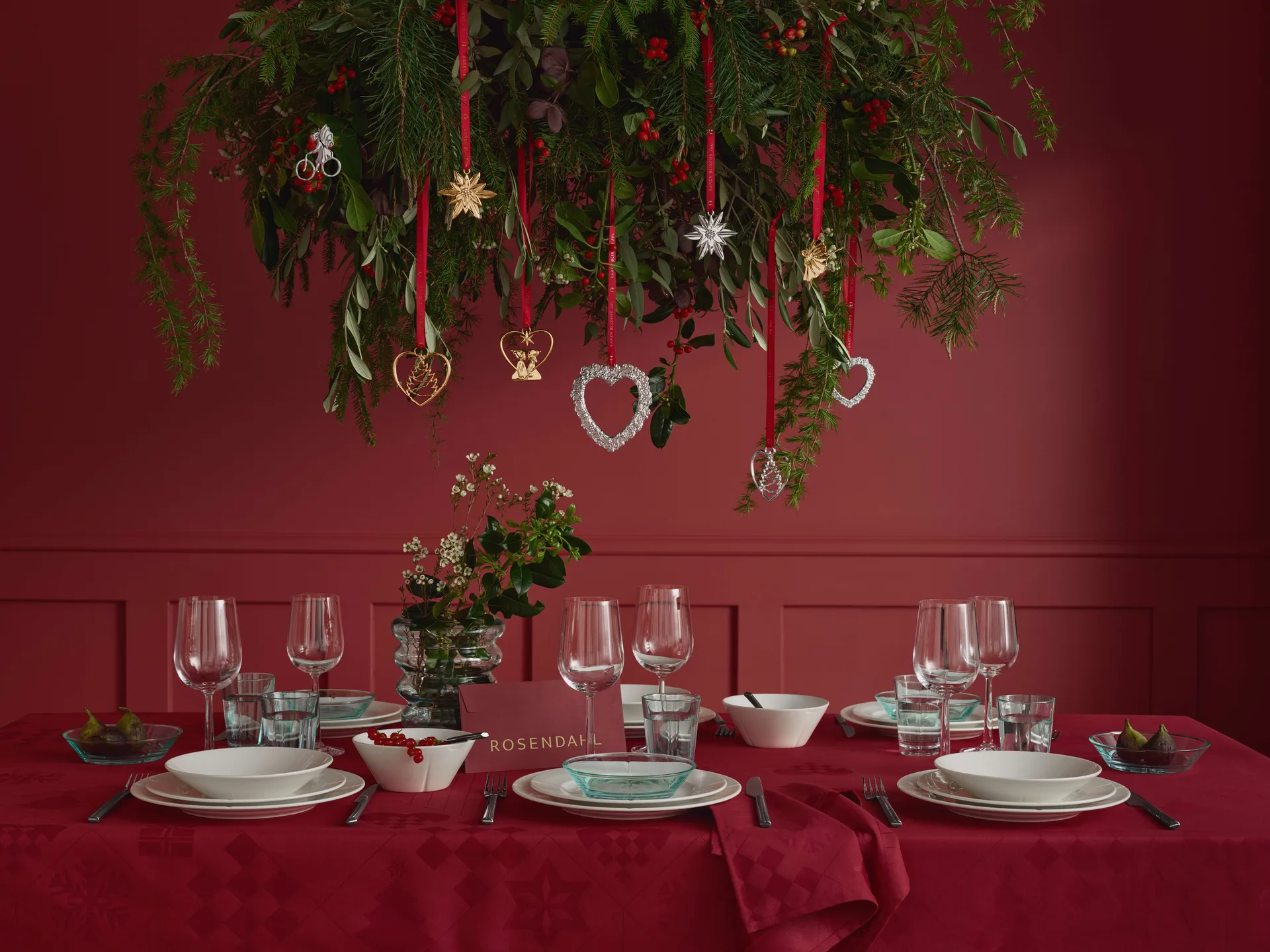 Karen Blixen 窓用デコレーション Flower heart, Silver Rosendahl | ロゼンダール