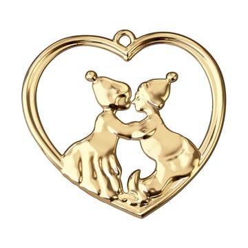 Karen Blixen kissing gnomes 6.5 cm - Gilded - Rosendahl | ローゼンダール