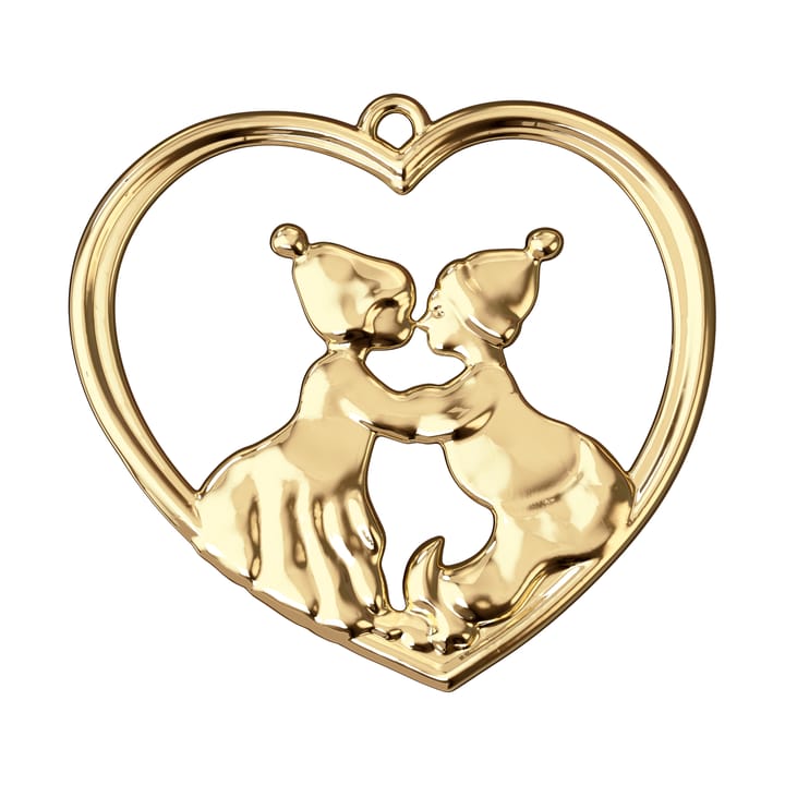 Karen Blixen kissing gnomes 6.5 cm, Gilded Rosendahl | ローゼンダール