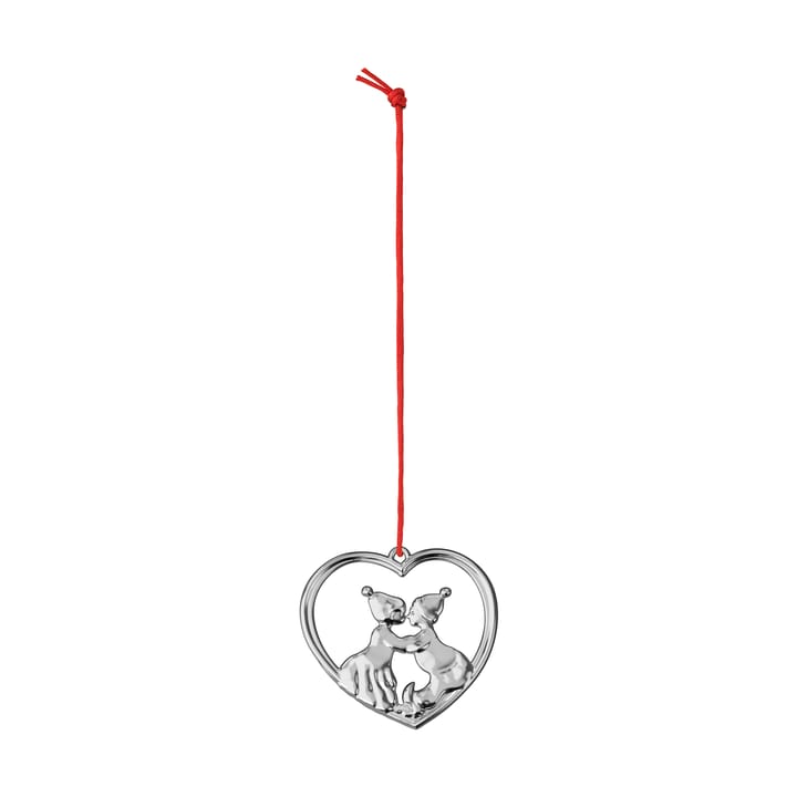Karen Blixen kissing gnomes 6.5 cm - Silver-plated - Rosendahl | ローゼンダール