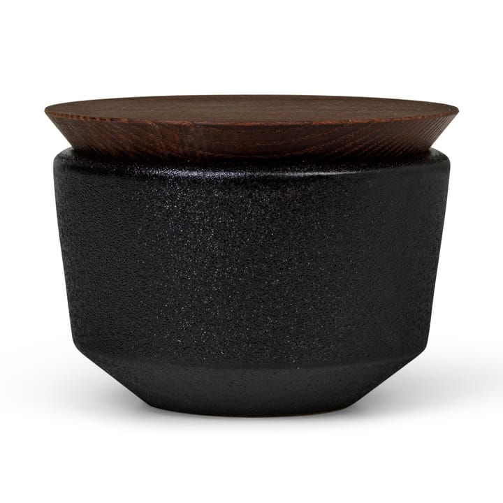 Rå salt cellar 蓋付き 15 cl - Black - Rosendahl | ロゼンダール