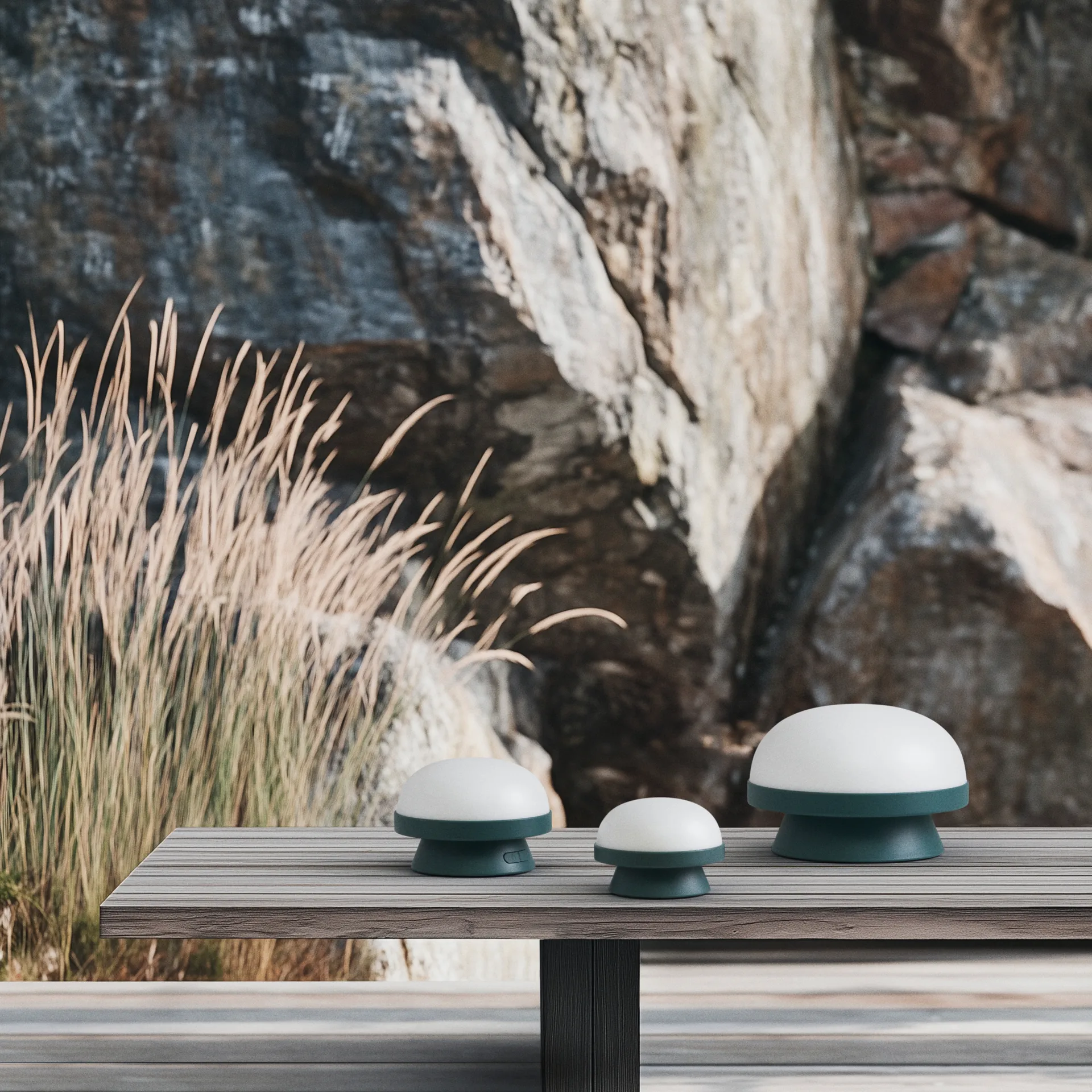 Soft Spot ドッツ ソーラーランプ Ø11.5 cm, Forest green Rosendahl | ロゼンダール