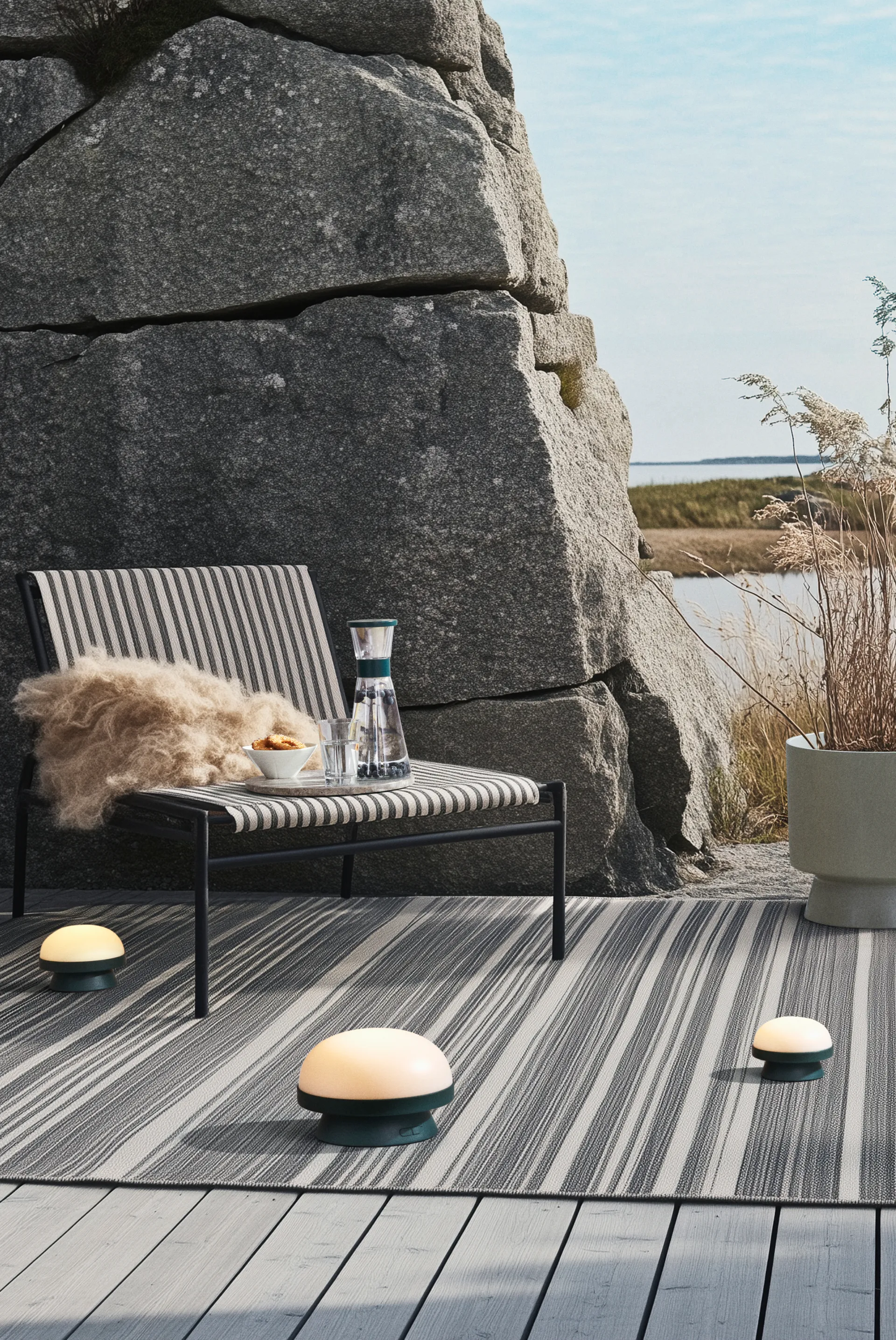 Soft Spot ドッツ ソーラーランプ Ø11.5 cm, Forest green Rosendahl | ロゼンダール