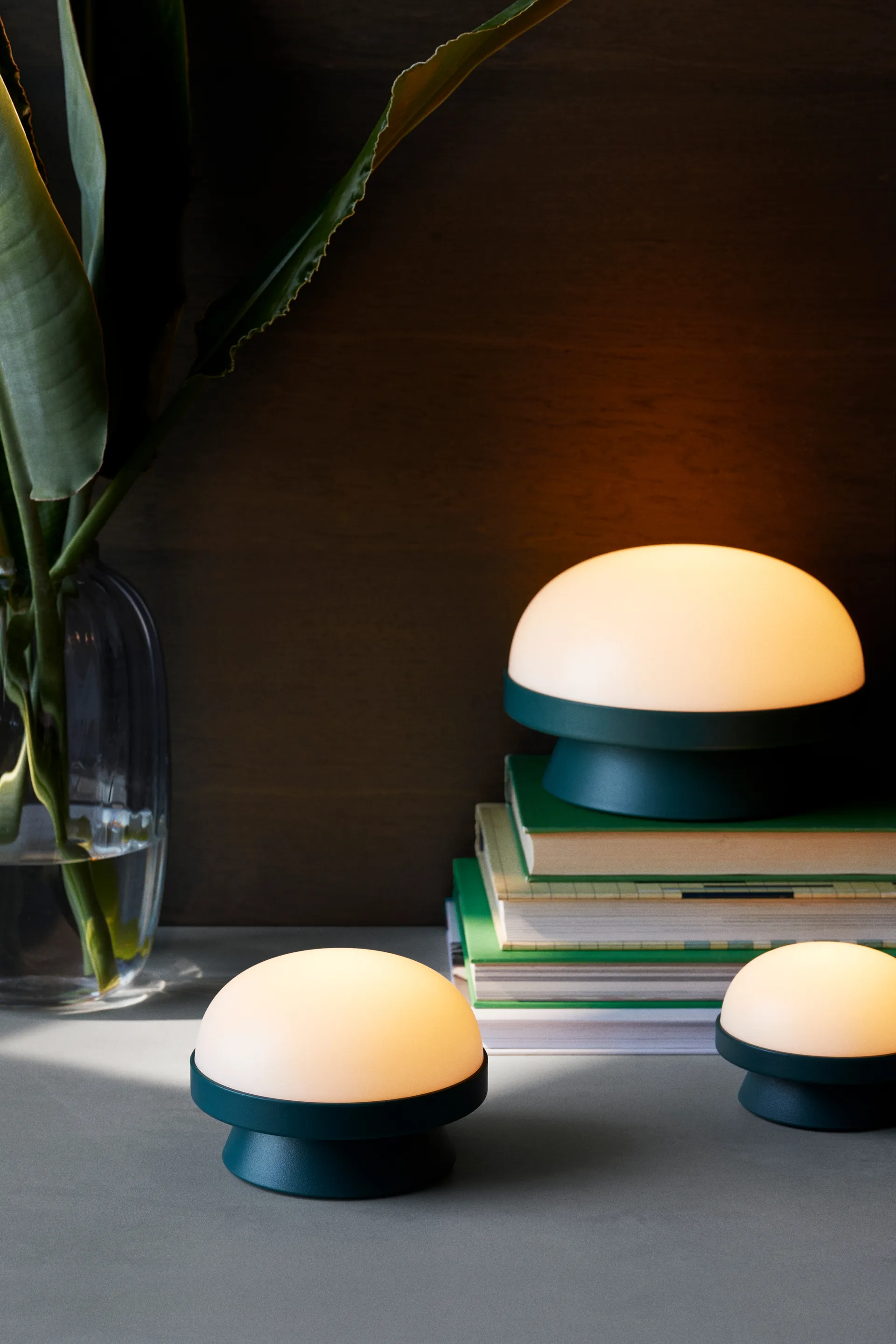 Soft Spot ドッツ ソーラーランプ Ø21 cm, Forest green Rosendahl | ロゼンダール