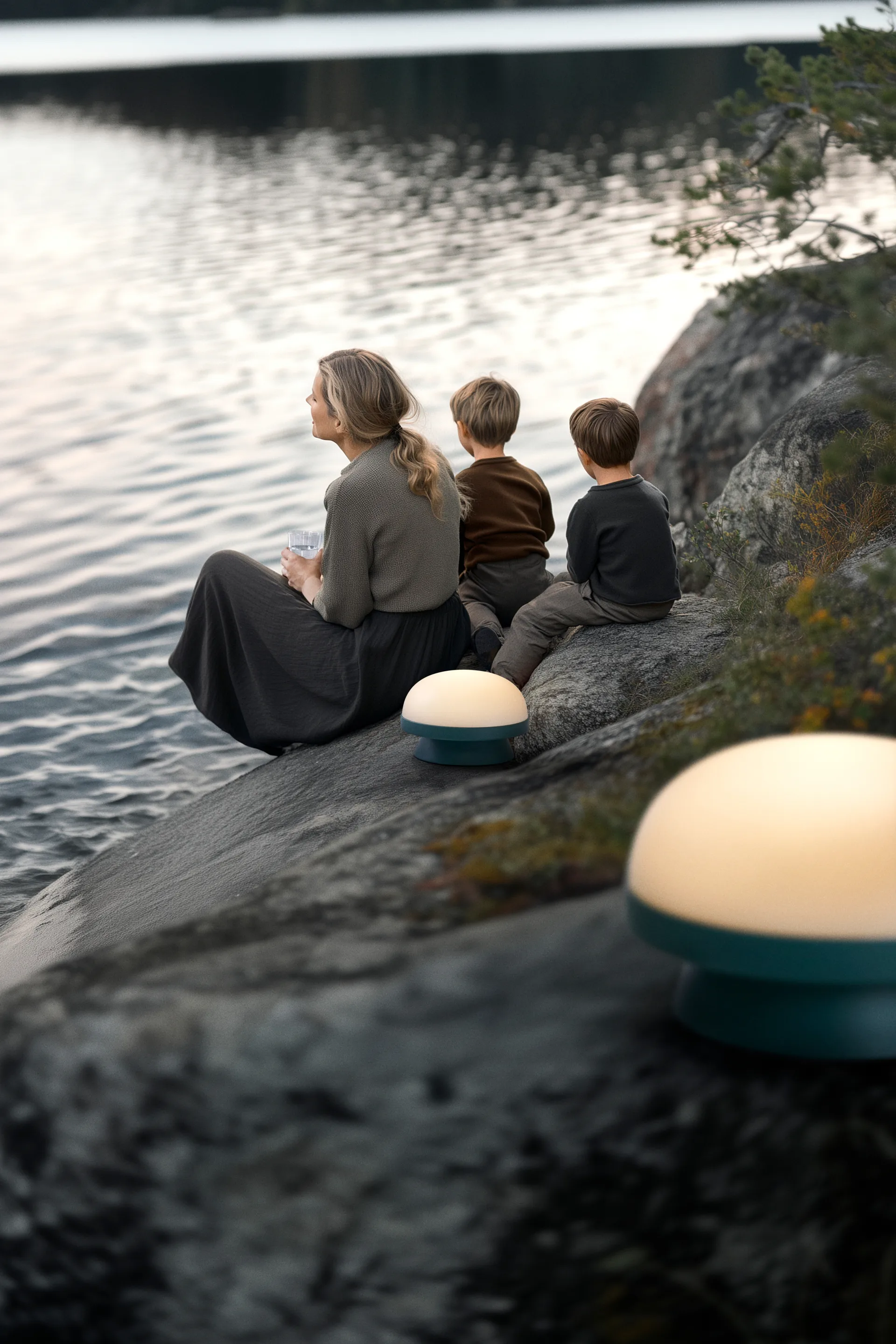 Soft Spot ドッツ ソーラーランプ Ø21 cm, Forest green Rosendahl | ロゼンダール