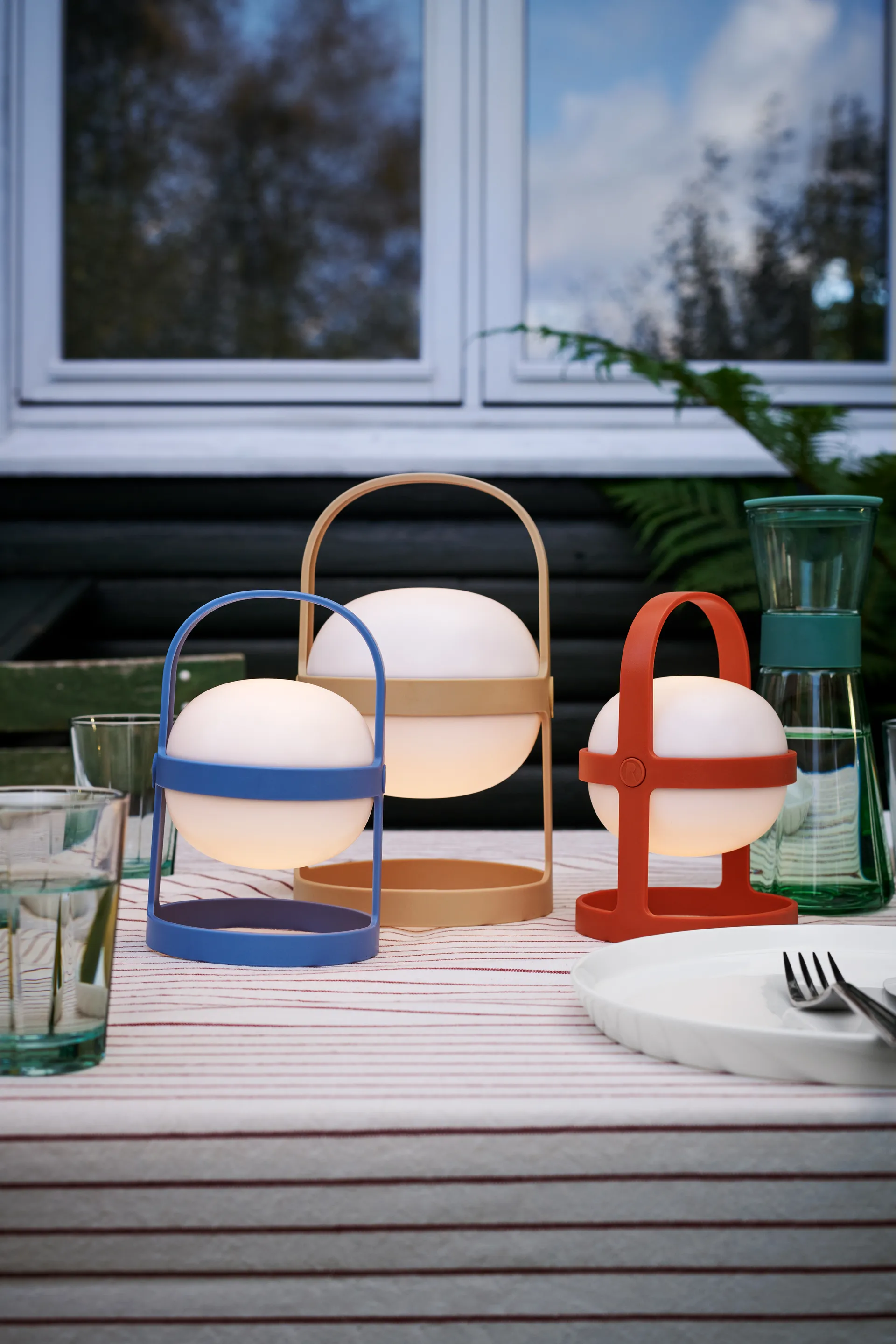 Soft Spot ソーラーランプ sky blue, 18.5 cm Rosendahl | ロゼンダール