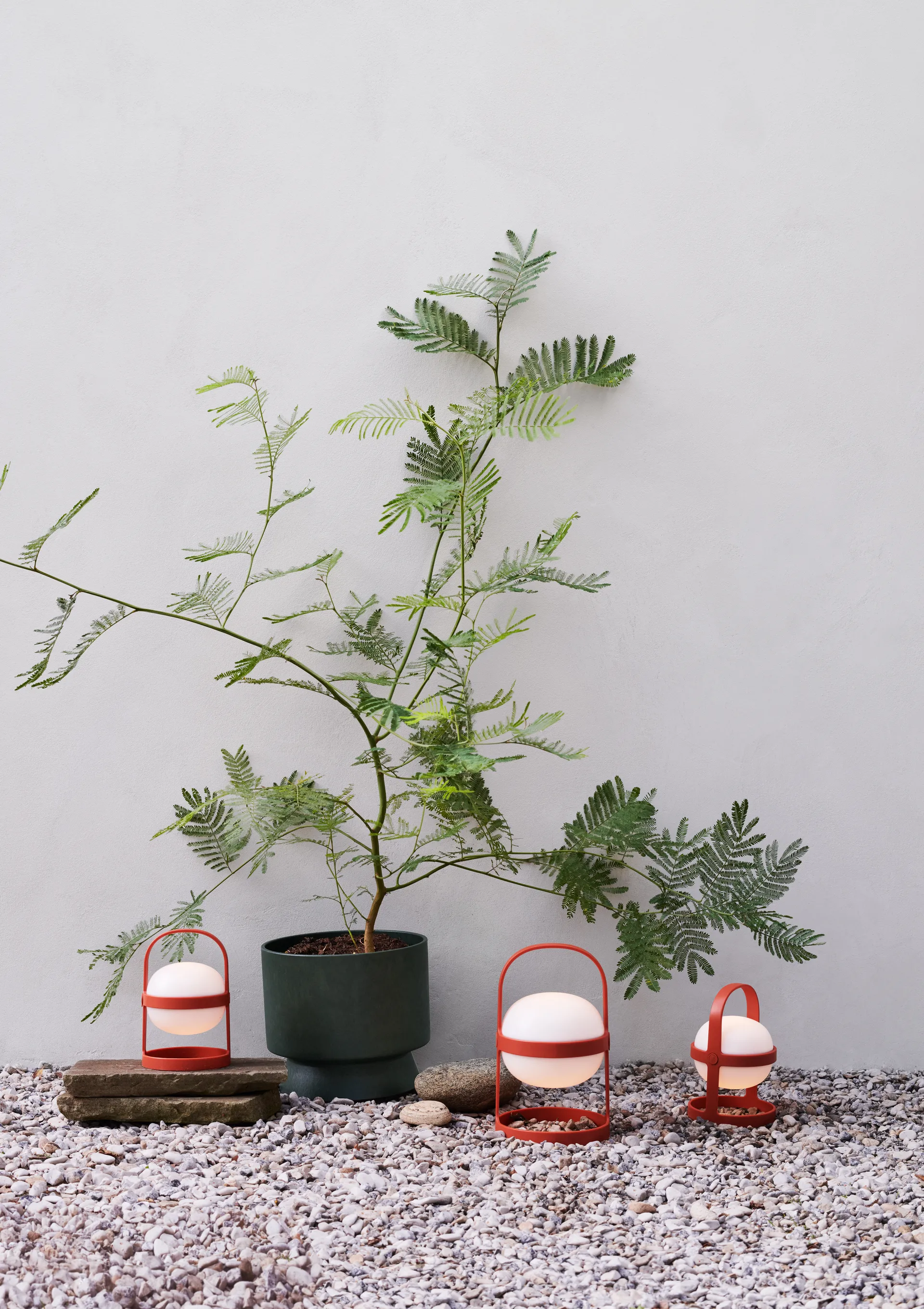 Soft Spot ソーラーランプ terracotta, 25 cm Rosendahl | ロゼンダール