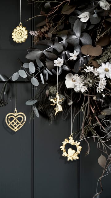 Wild Heart クリスマスオーナメント 8 cm - Gilded - Rosendahl | ローゼンダール