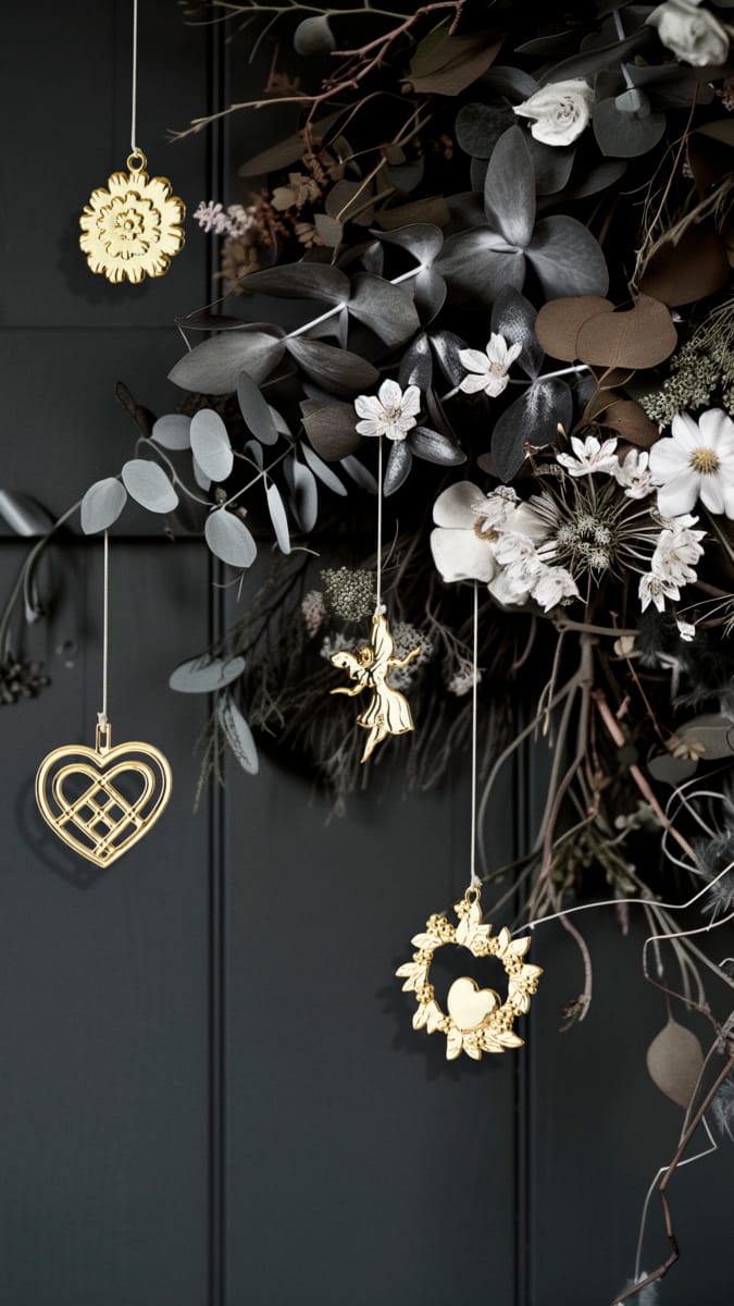Wild Heart クリスマスオーナメント 8 cm, Gilded Rosendahl | ローゼンダール