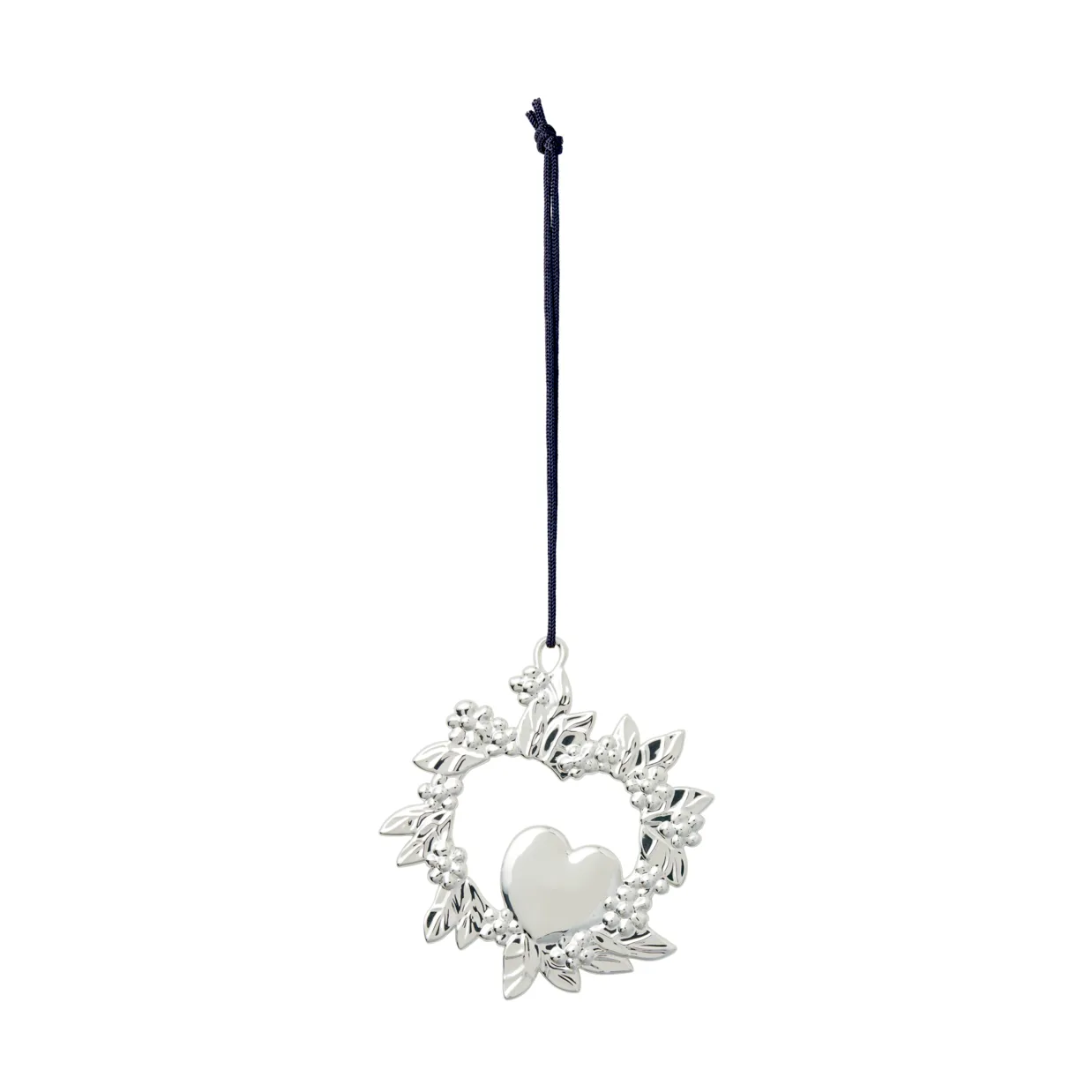 Wild Heart クリスマスオーナメント 8 cm, Silver-plated Rosendahl | ロゼンダール