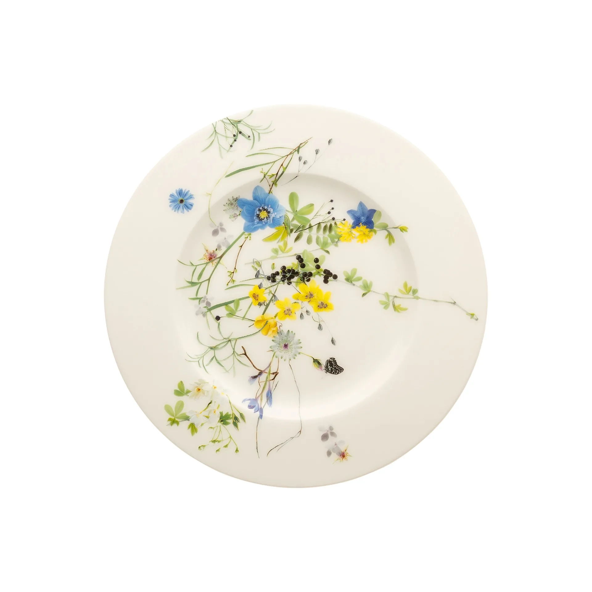 Brillance Fleurs des Alpes プレート 19 cm, multi Rosenthal | ロゼンダール