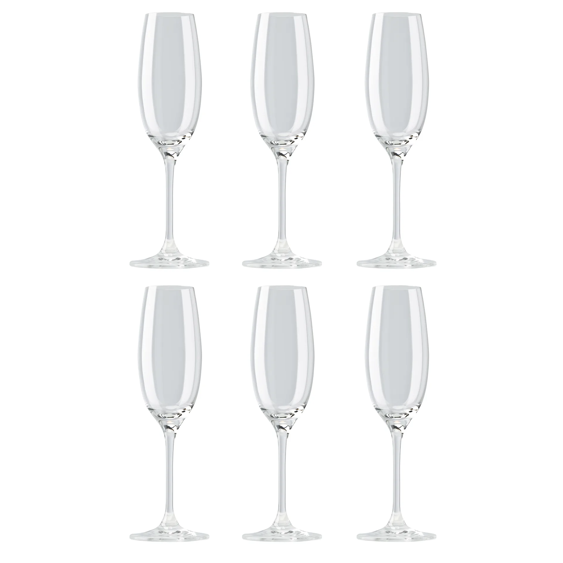 DiVino シャンパングラス 22 cl 6パック, clear Rosenthal | ロゼンダール