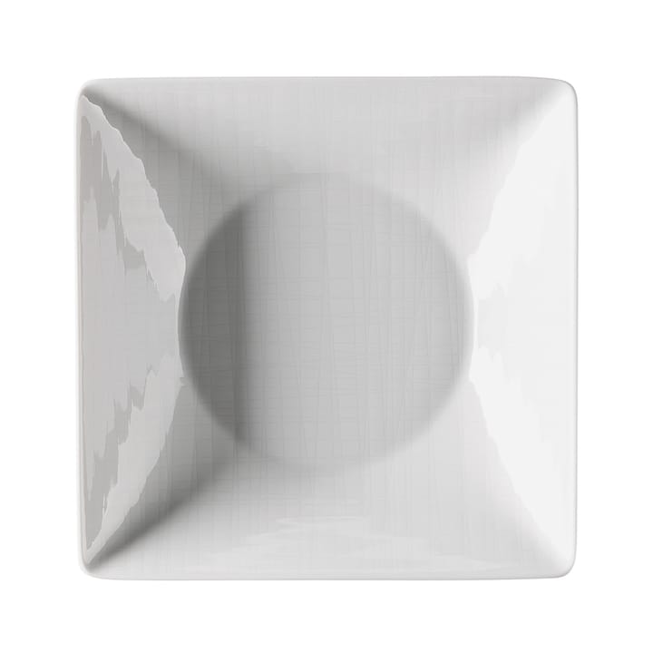 Mesh square ディーププレート 20 cm - white - Rosenthal | ロゼンダール