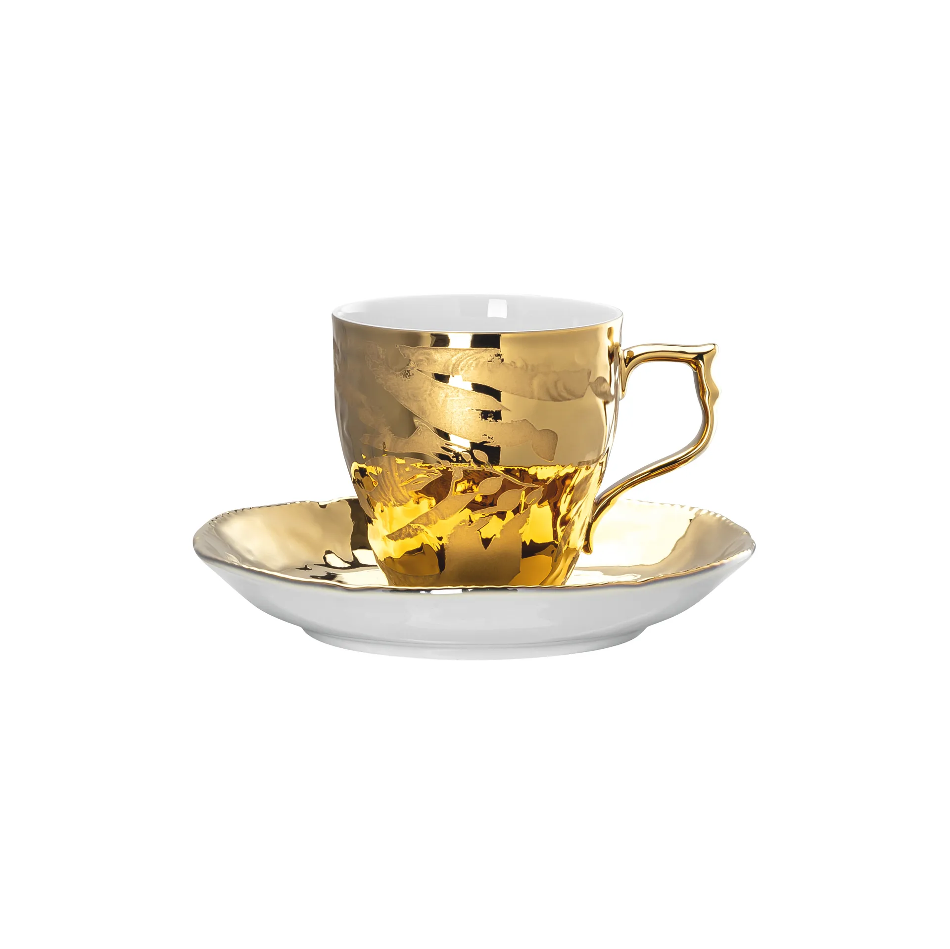 Rosenthal Heritage Midas エスプレッソカップ ソーサー付き, white-gold Rosenthal | ロゼンダール